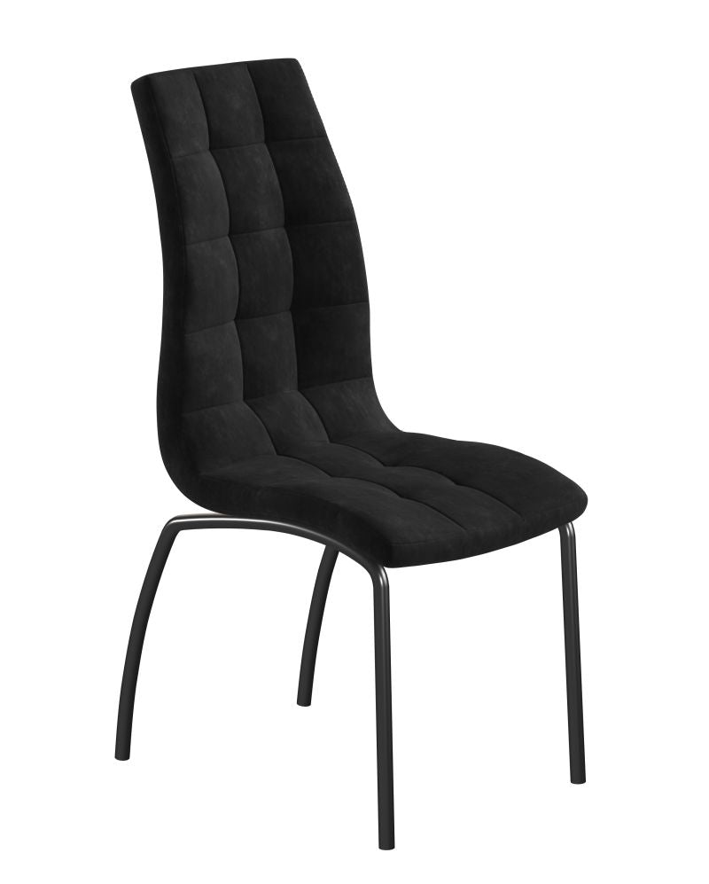 Samtgesteppter Sessel DC2-092V-B fürs Wohnzimmer, Farbe wählbar