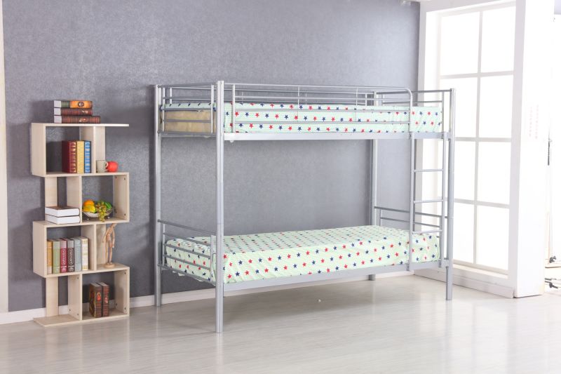 Hochbett, Metallbett BND006,  Farbe wählbar