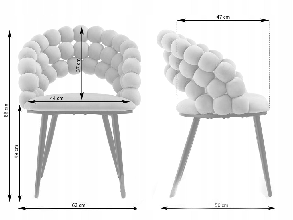 Glamouröser, samtbezogener Sessel K20 für Wohnzimmer oder Büro
