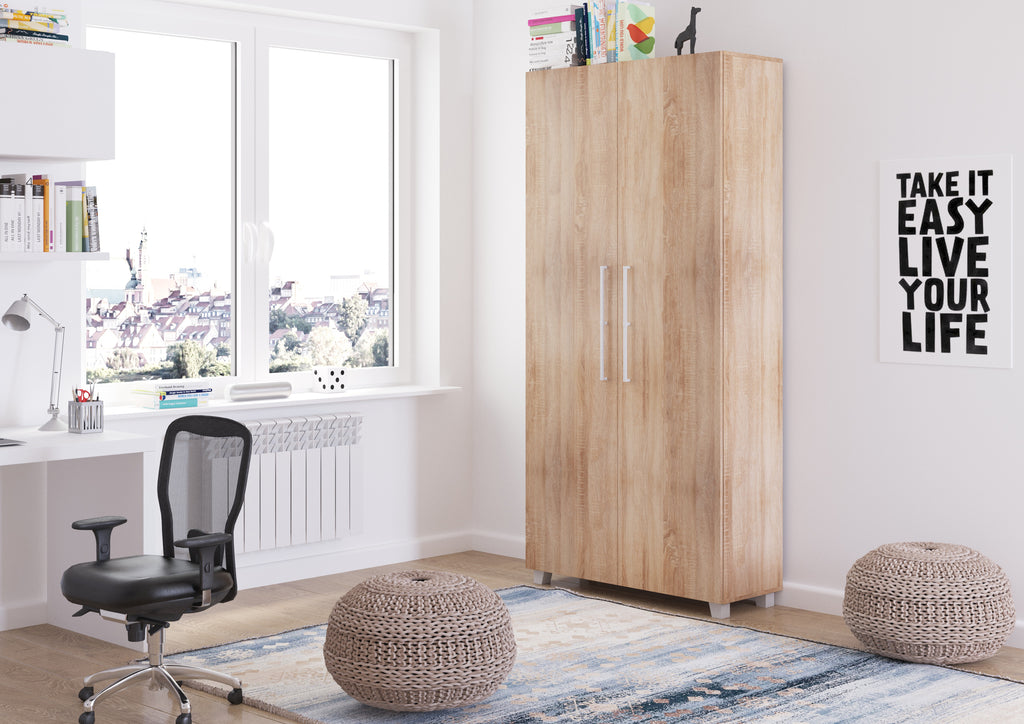 Schrankbett TED90 , Schlaffläche 90x200 cm , Farbe wählbar