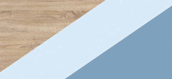 Schrankbett, ROG-N mit Aufsatzschrank, Schlaffläche 90x200cm, Farbe wählbar