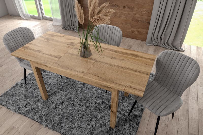 Esstisch ST2 , Ausziehbar , 120(160) x70x76 cm , Farbe wählbar