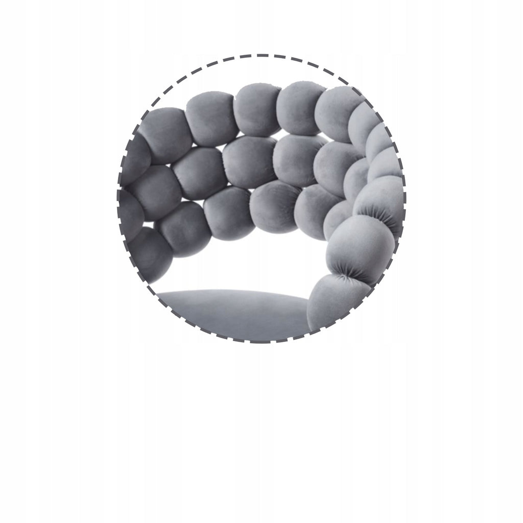 Glamouröser, samtbezogener Sessel K20 für Wohnzimmer oder Büro